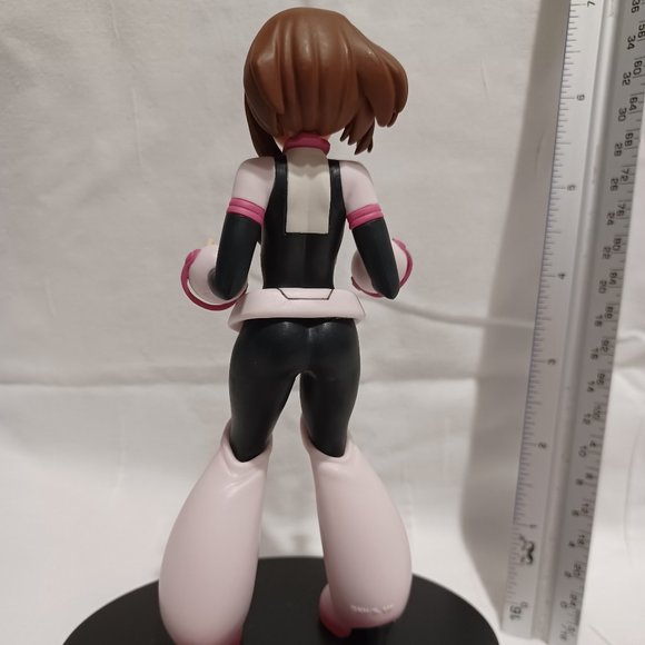 Ochaco Uraraka Uravity Action Statue ~7" w/Stand & Original Box My Hero Academia - Picture 6 of 10